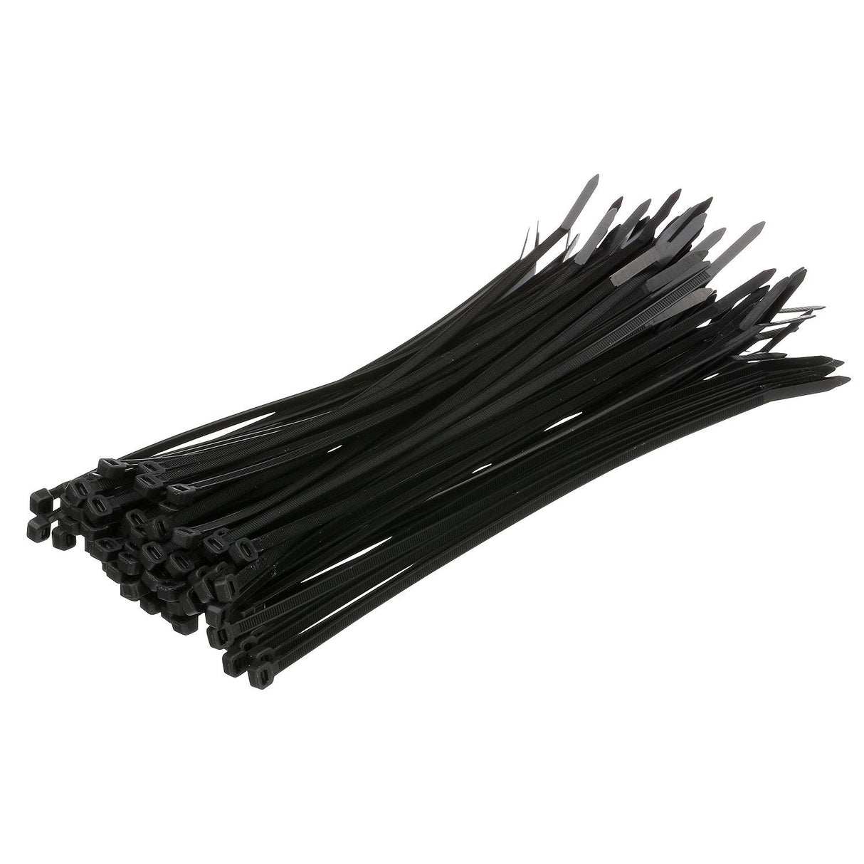 Seachoice 14081 Cable Ties, 11 in. Long, 50 Lbs. Max Load, UV Black, Pack of 500 - 50-14081