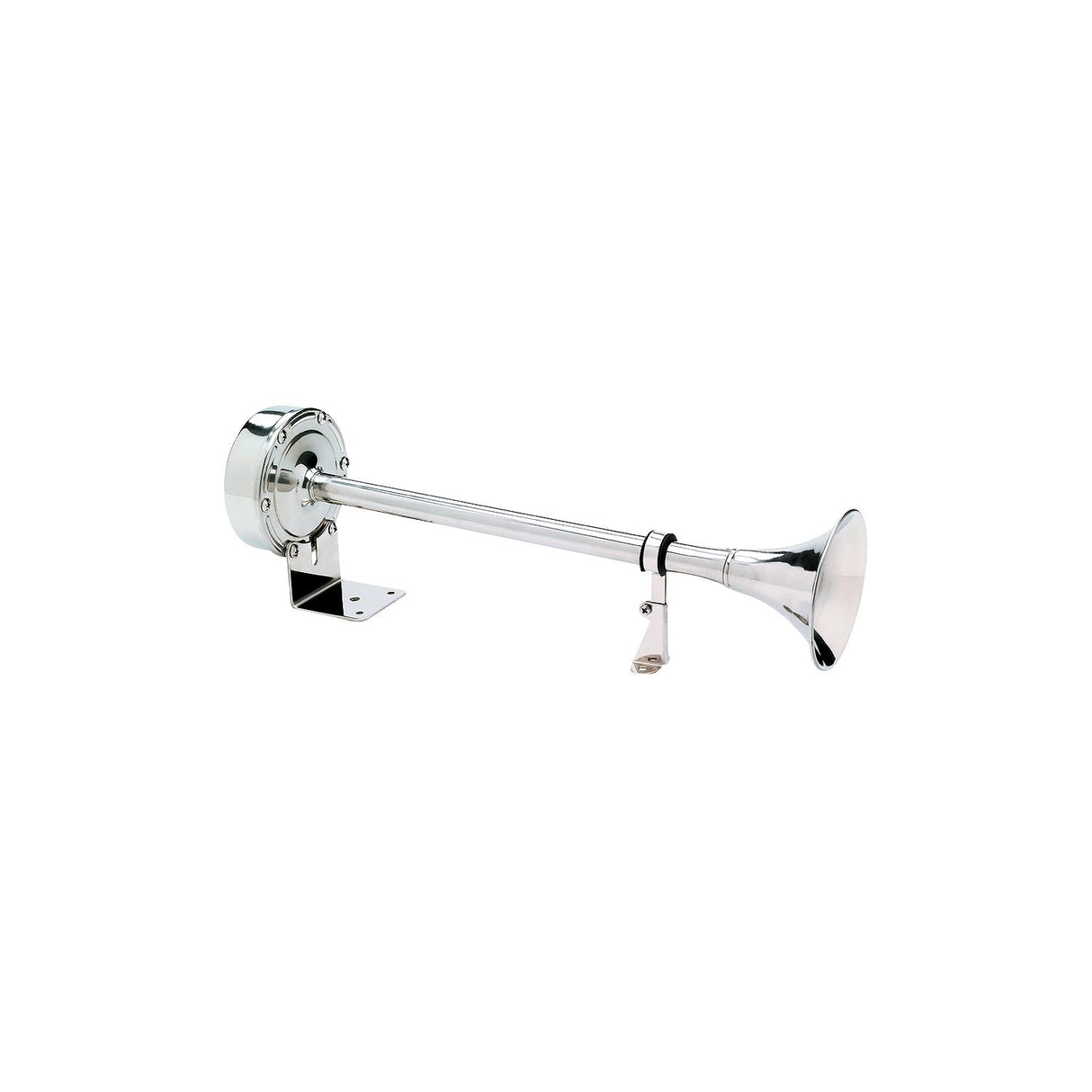 Seachoice 14541 Single Trumpet Horn, Stainless Steel Tube and Mounting Bracket, 106 dB, 16-3/4 Inches Long, 12V - 14541 - official Seachoice product image 7