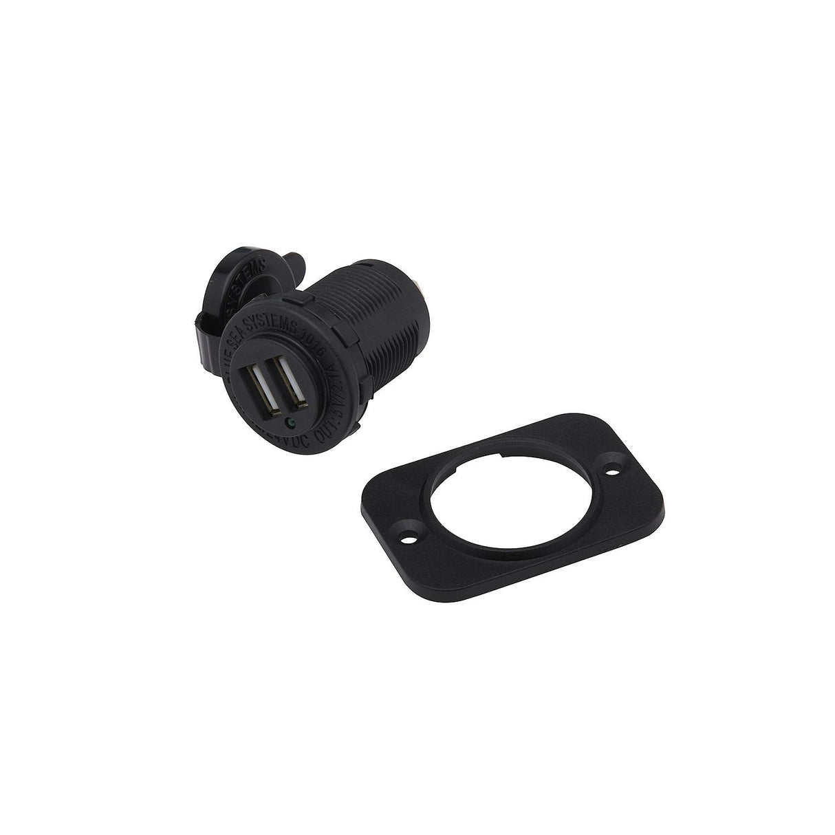 Seachoice Dual USB Charger, 12V, Accessory Socket Boat - A13-222BPS1-BB3 - official Seachoice product image 6