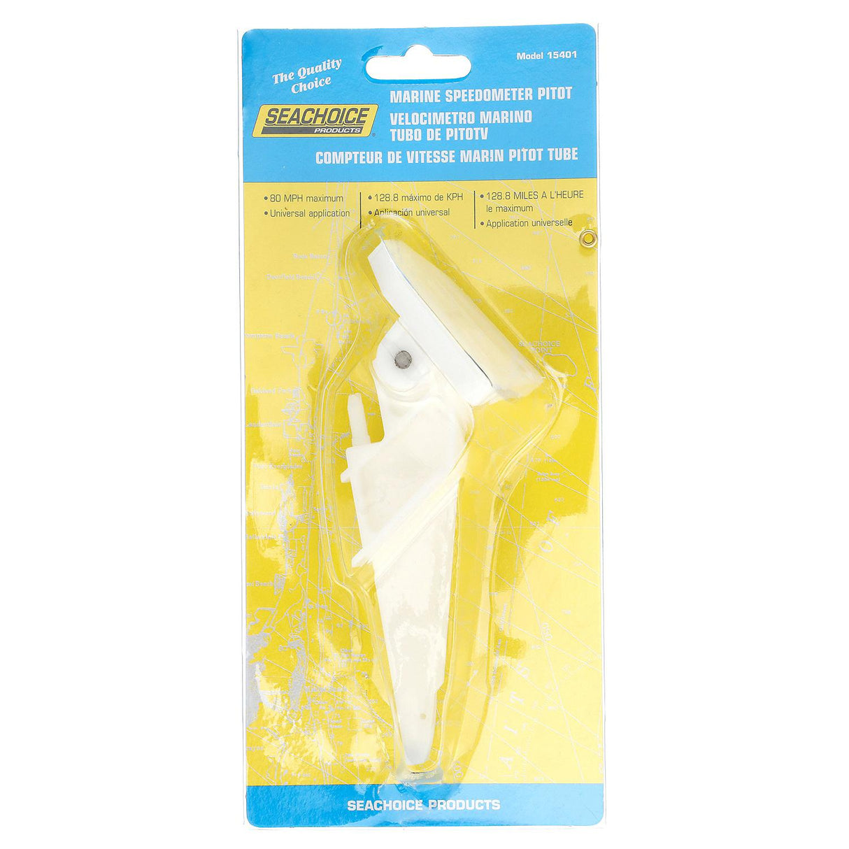 Seachoice Universal Marine Speedometer Pitot Tube, White Finish - 15401 - official Seachoice product image 5