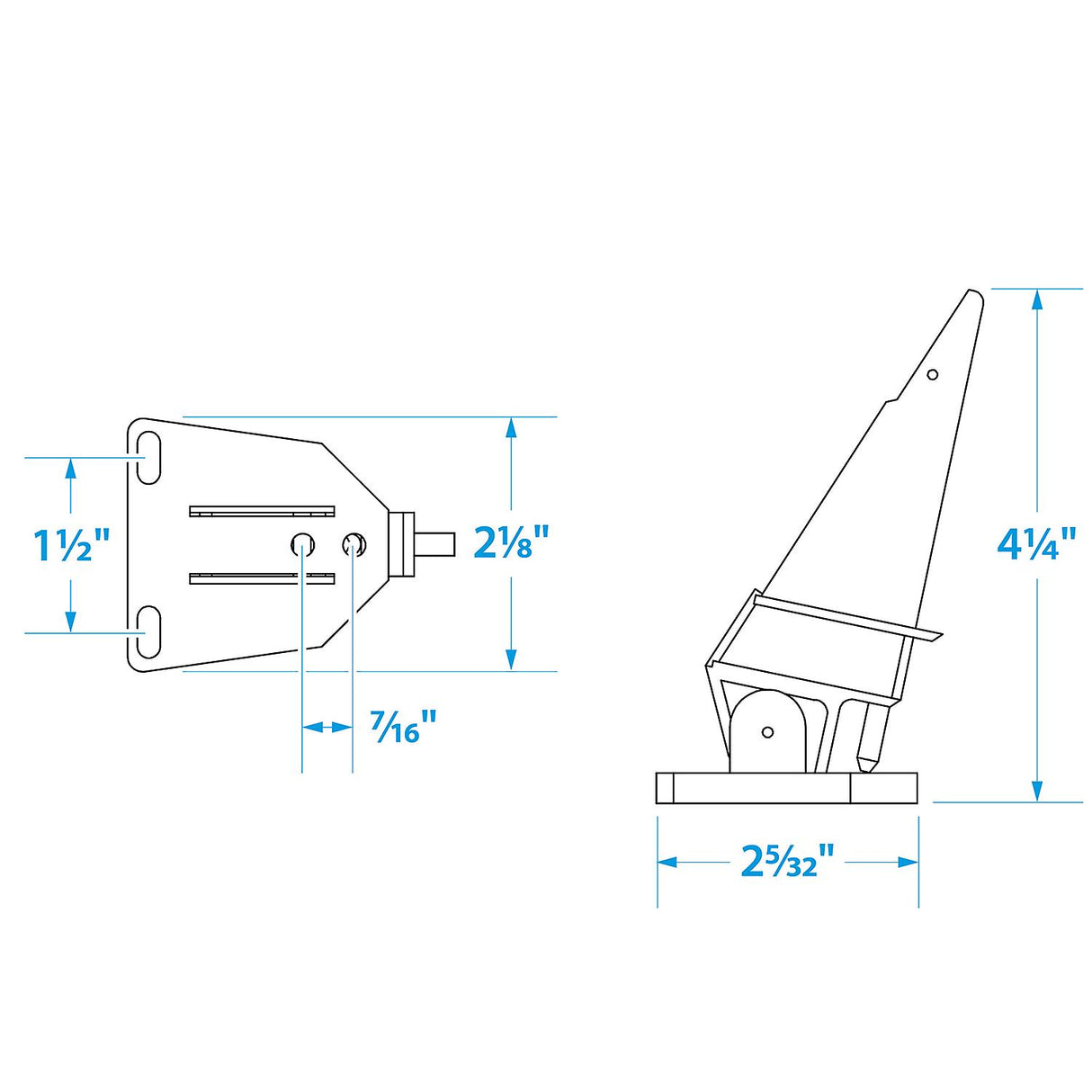 Seachoice Universal Marine Speedometer Pitot Tube, White Finish - 15401 - official Seachoice product image 3