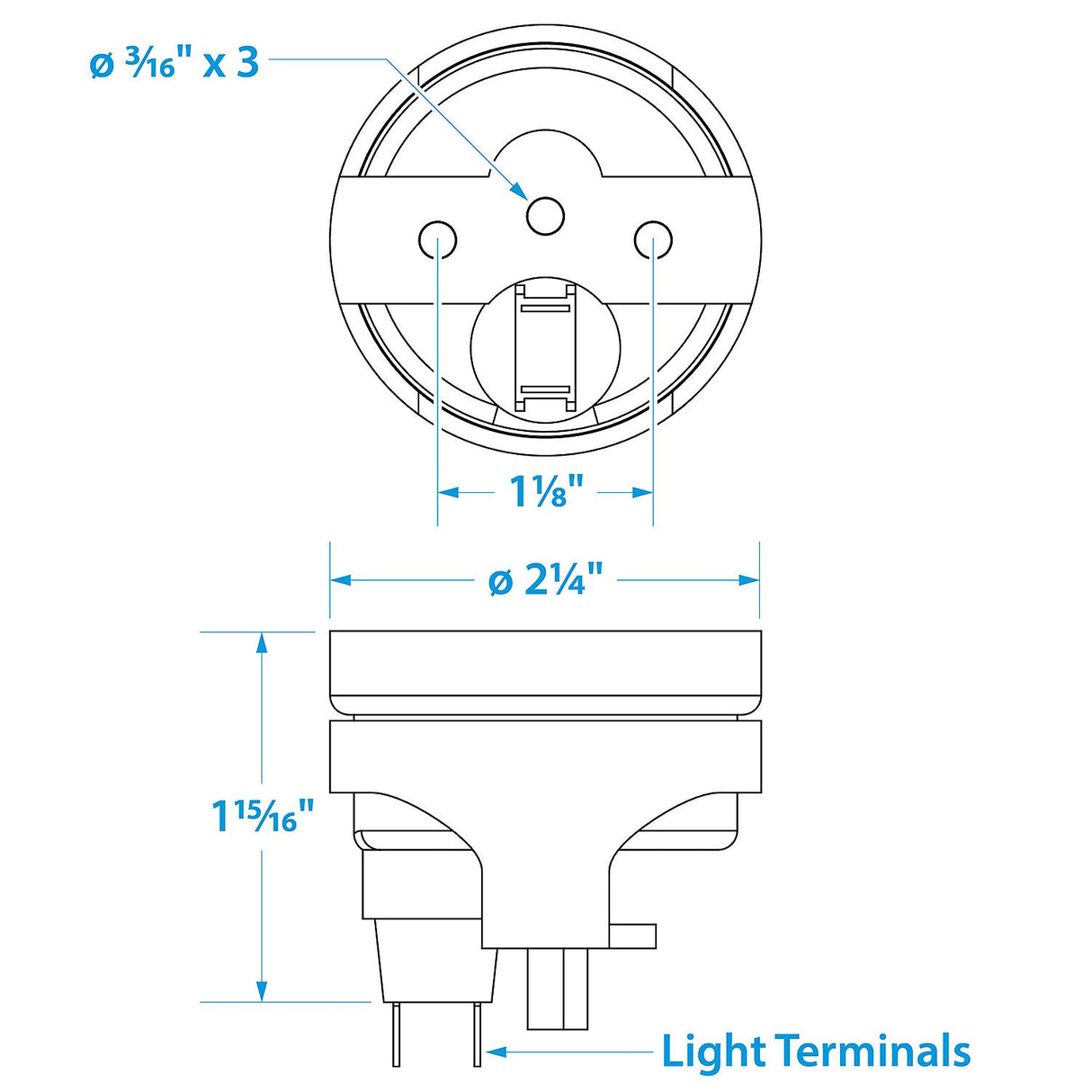 Seachoice Boat Fuel Gauge Kit, Includes Gauge and in-Tank Equipment - 50-15501