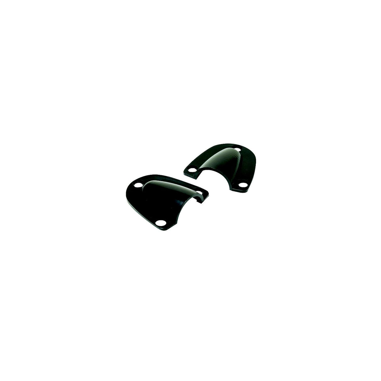 Seachoice 16191 Molded Plastic Clam Shell Vent 2-Pack, Black - image 1