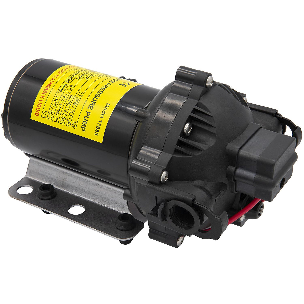 Seachoice 17883 Water-Pressure Pump, 12V, 3.5 GPM, 60 PSI - NMDP1-040-060-52A - image 10