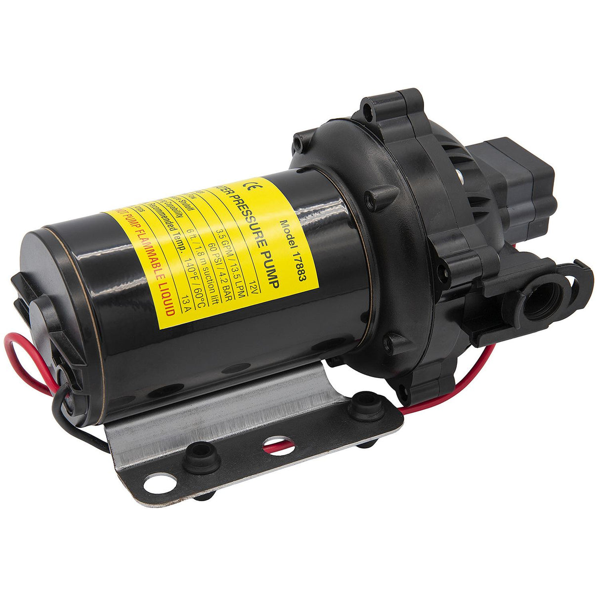Seachoice 17883 Water-Pressure Pump, 12V, 3.5 GPM, 60 PSI - NMDP1-040-060-52A - image 8