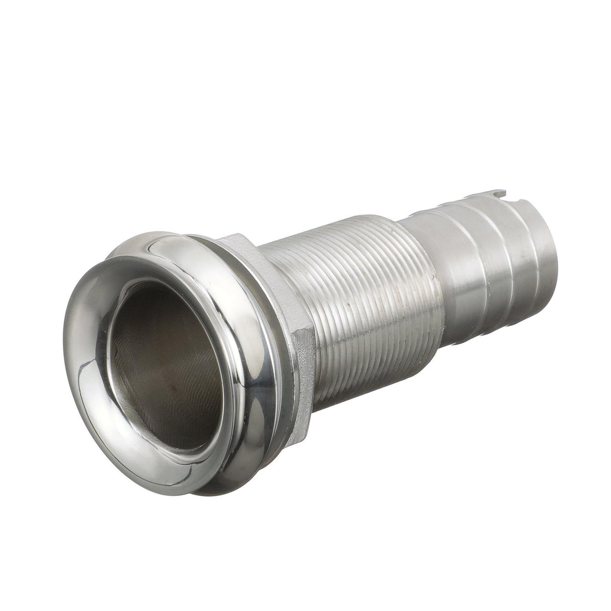 Seachoice Mega-Flow Dripless Thru Hull Fitting, 316 Stainless Steel, Fits 1 in. Hose, 1-1/2 in. Max. Hull - 50-18611 - official Seachoice product image 8