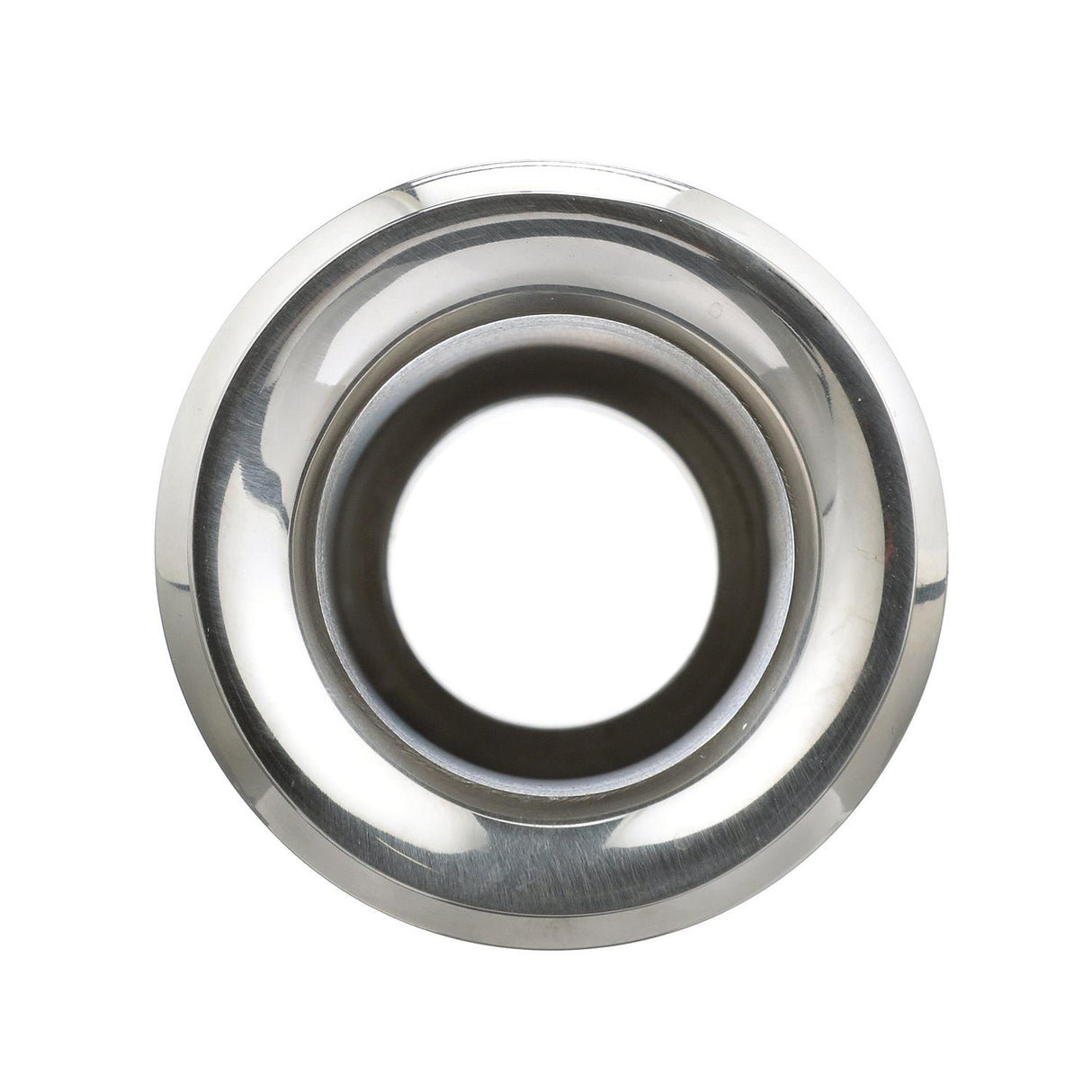 Seachoice Mega-Flow Dripless Thru Hull Fitting, 316 Stainless Steel, Fits 1 in. Hose, 1-1/2 in. Max. Hull - 50-18611