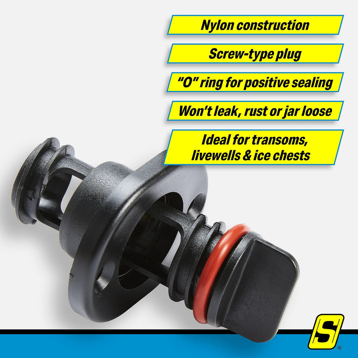 Seachoice Drain Plug - 18781 - official Seachoice product image 6