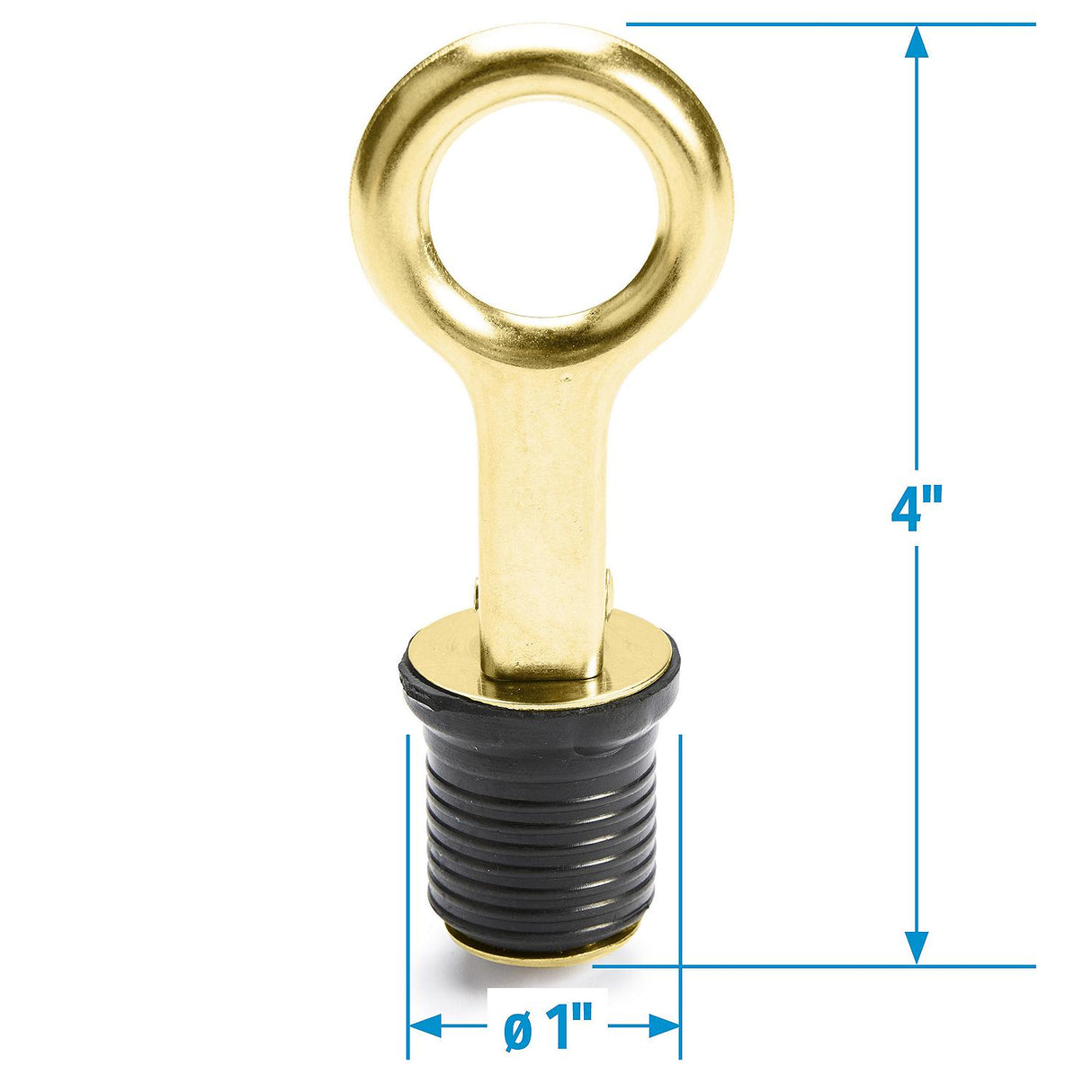Seachoice Drain Plug-1 Snap Lock-Bras - 50-18820 - official Seachoice product image 8
