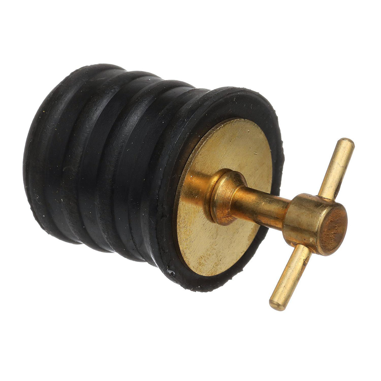 Seachoice Twist-Turn 1.25 In. Marine Boat Brass Drain Plug w/ Neoprene Seal - 50-18861 - official Seachoice product image 6