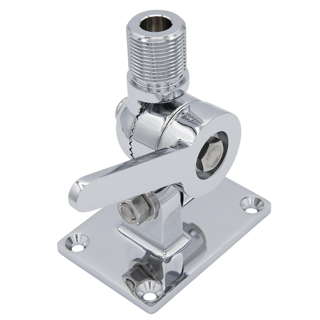 Seachoice 19521 Universal Antenna Ratchet-Mount Base, Chrome-Plated Brass - 19521 - official Seachoice product image 8