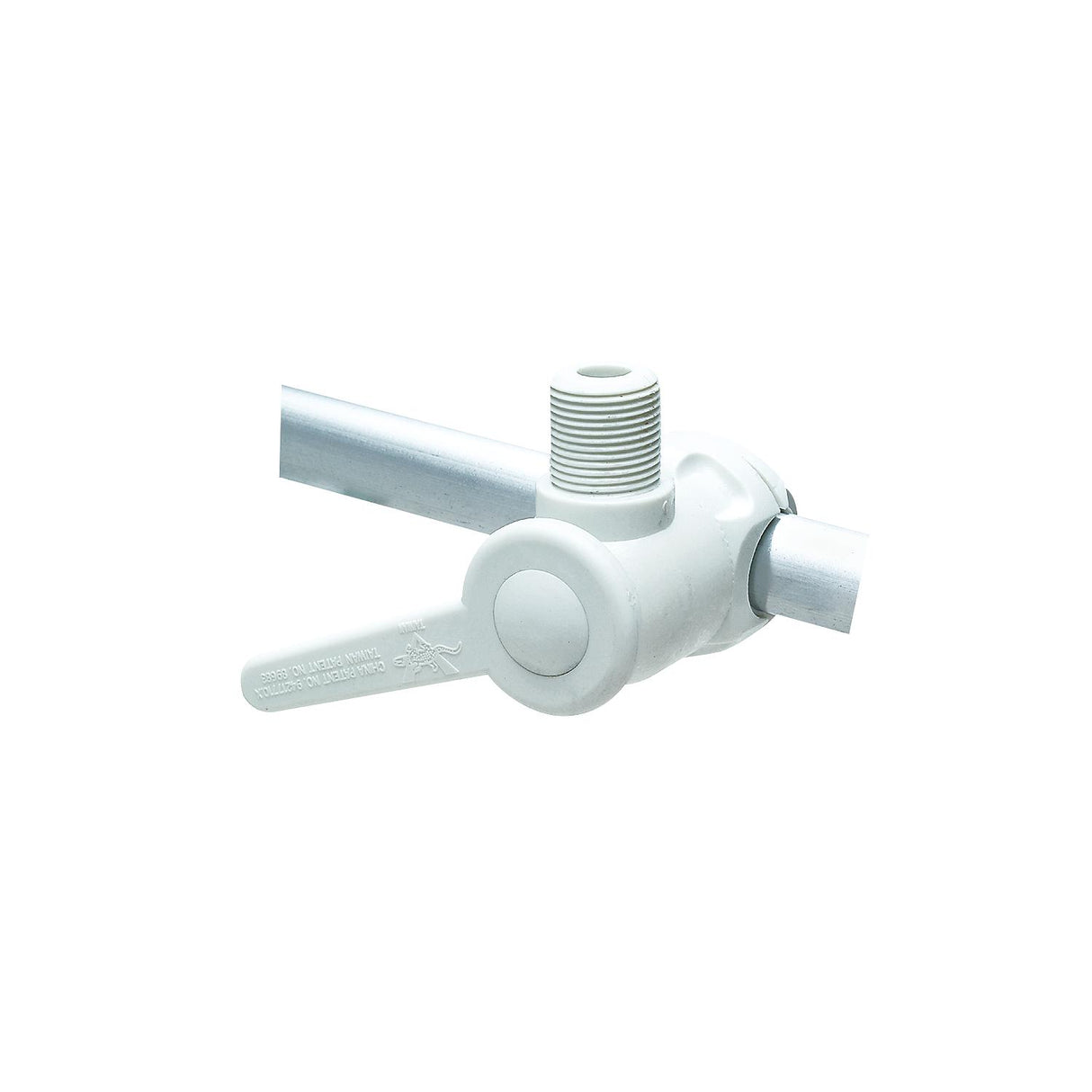 Seachoice 19561 Nylon Antenna Rail Mount - White - 19561