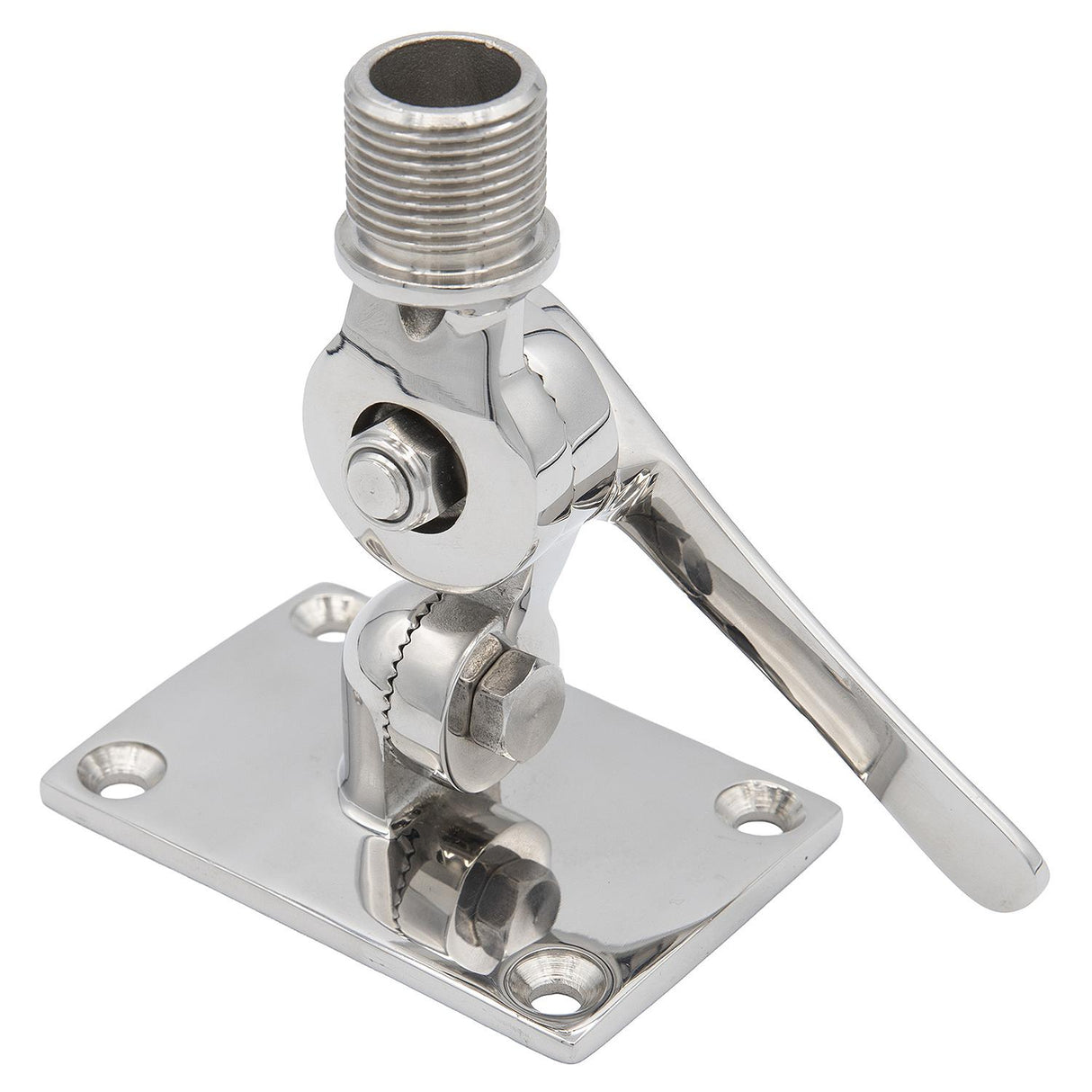 Seachoice 19722 Universal Antenna Ratchet-Mount Base, 316 Stainless Steel - 61C2051 - image 5