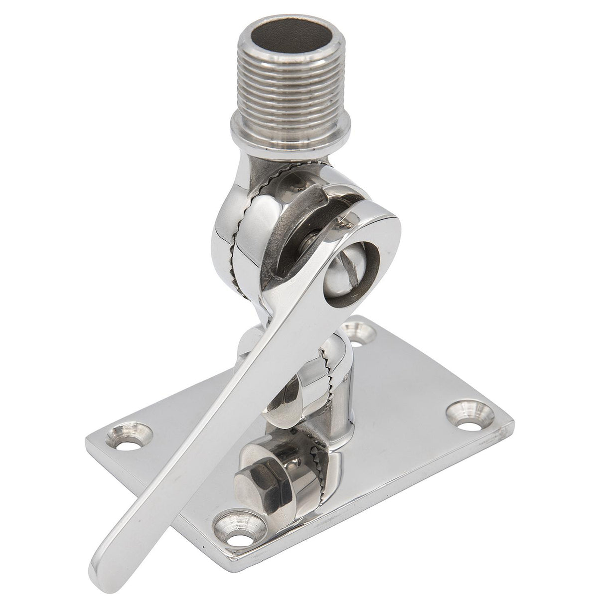 Seachoice 19722 Universal Antenna Ratchet-Mount Base, 316 Stainless Steel - 61C2051 - image 6