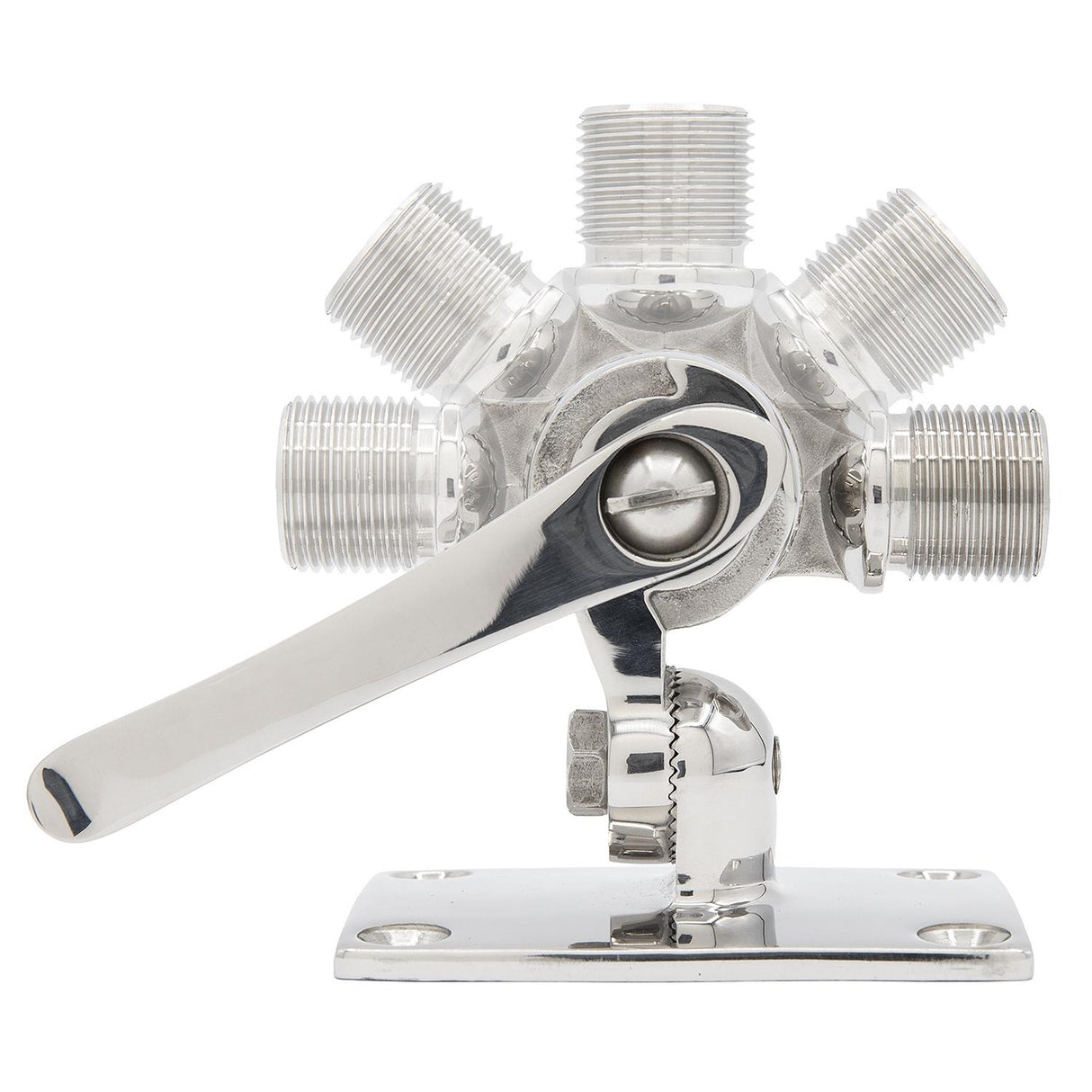Seachoice 19722 Universal Antenna Ratchet-Mount Base, 316 Stainless Steel - 61C2051 - image 3