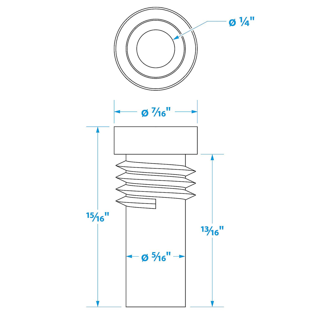 Seachoice UG175 Adapter, VHF Cable Antenna Connector - 19831 - official Seachoice product image 6