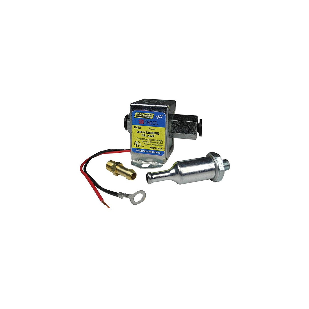 Seachoice Cube Electronic Fuel Pump, 3-4.5 PSI, 12 Volt Systems - 20341 - official Seachoice product image 7