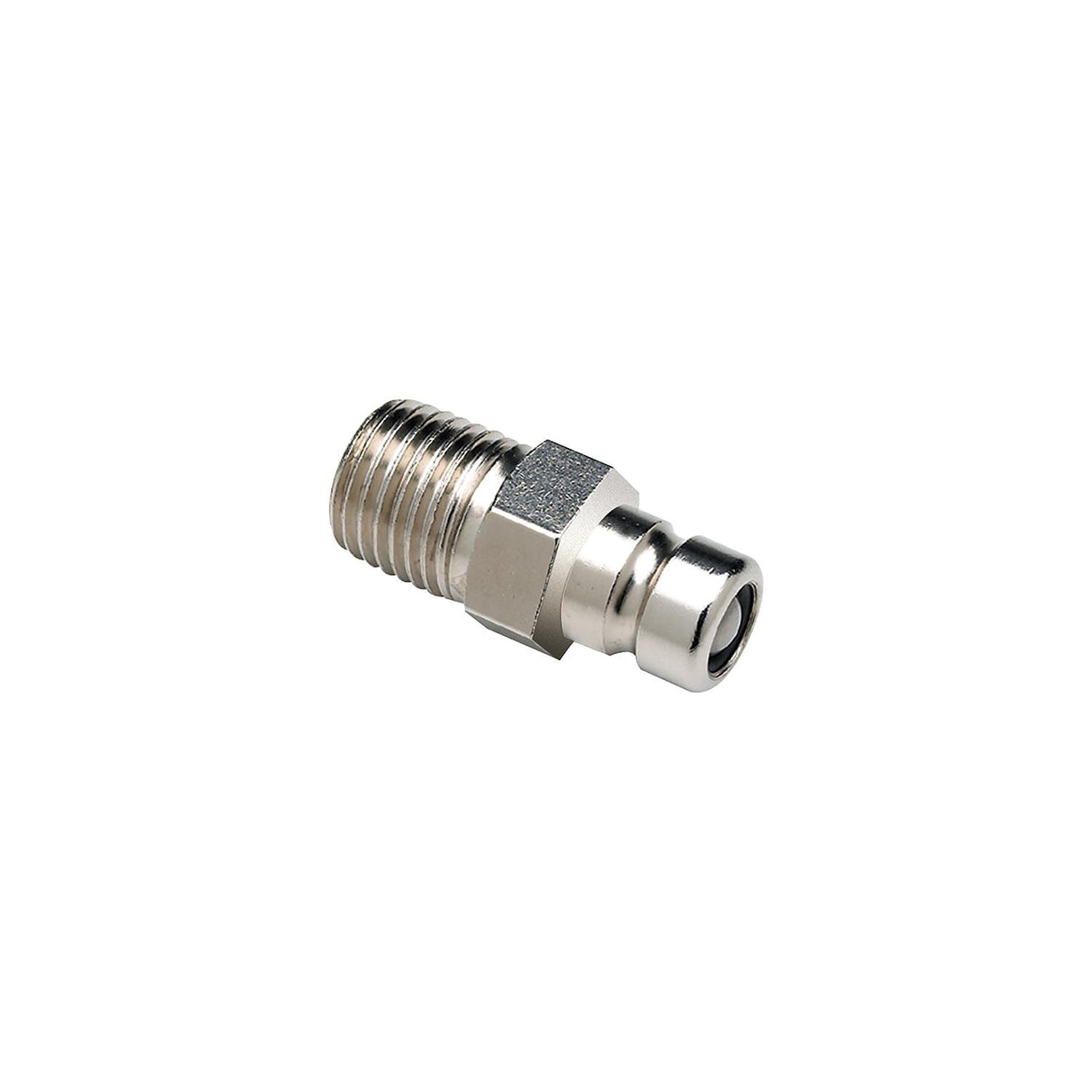 Seachoice Deluxe Fuel Connector For Honda, Chrome Plated Brass - Male Tank Fitting 1/4" NPT - 7407-P