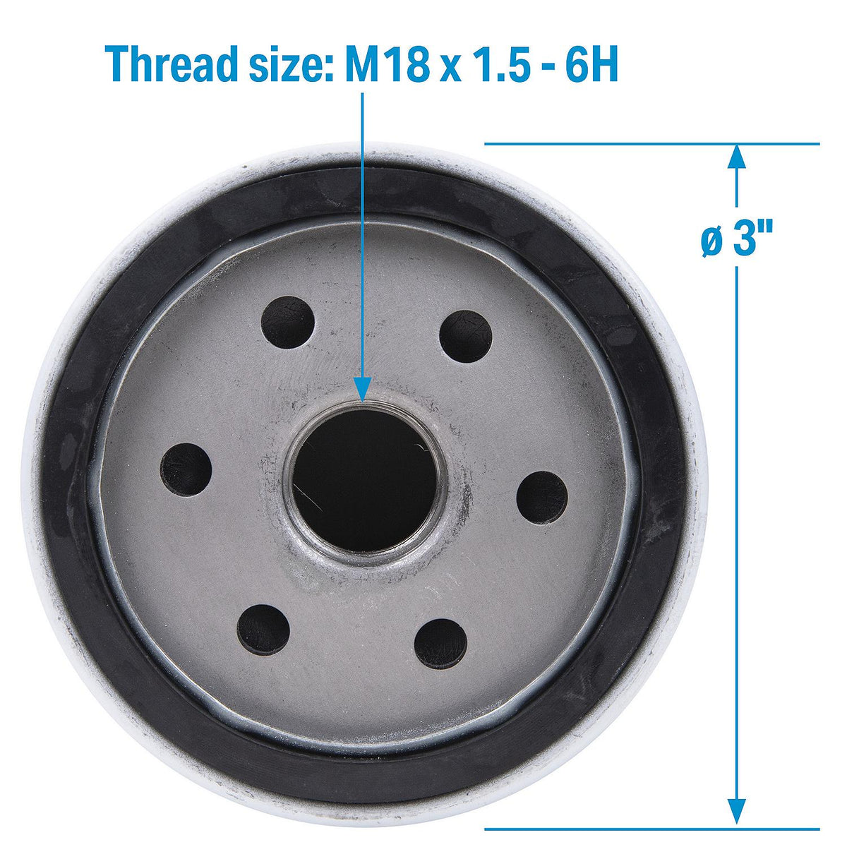 Seachoice 21007 Full-Flow Oil Filter - C-65241-V106 - image 8