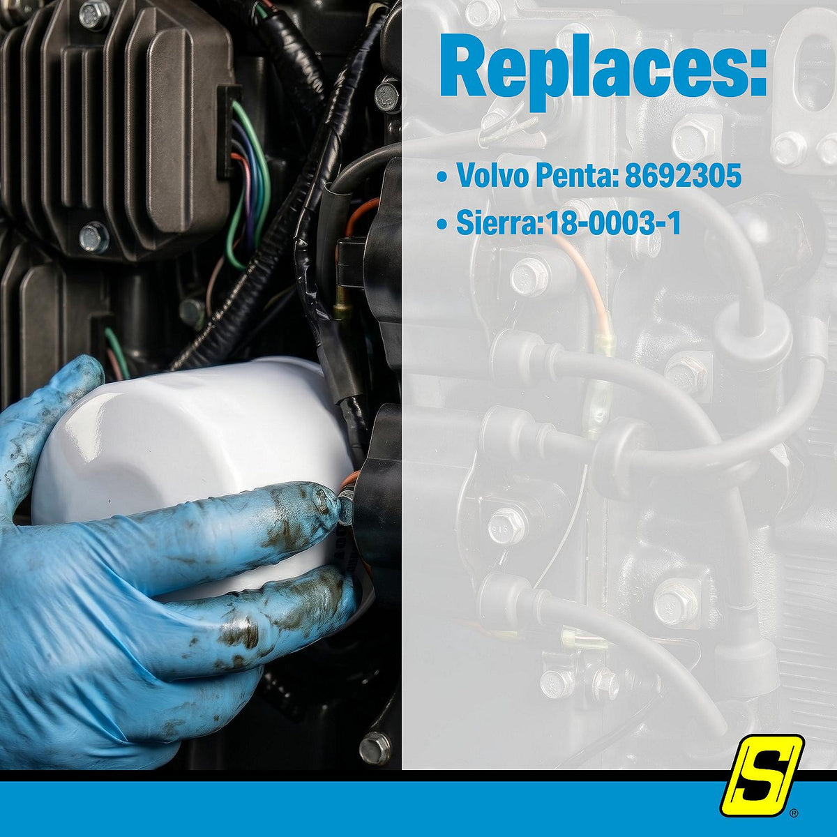 Seachoice 21008 Full-Flow Oil Filter (Element) - EO-19030-V106 - image 4
