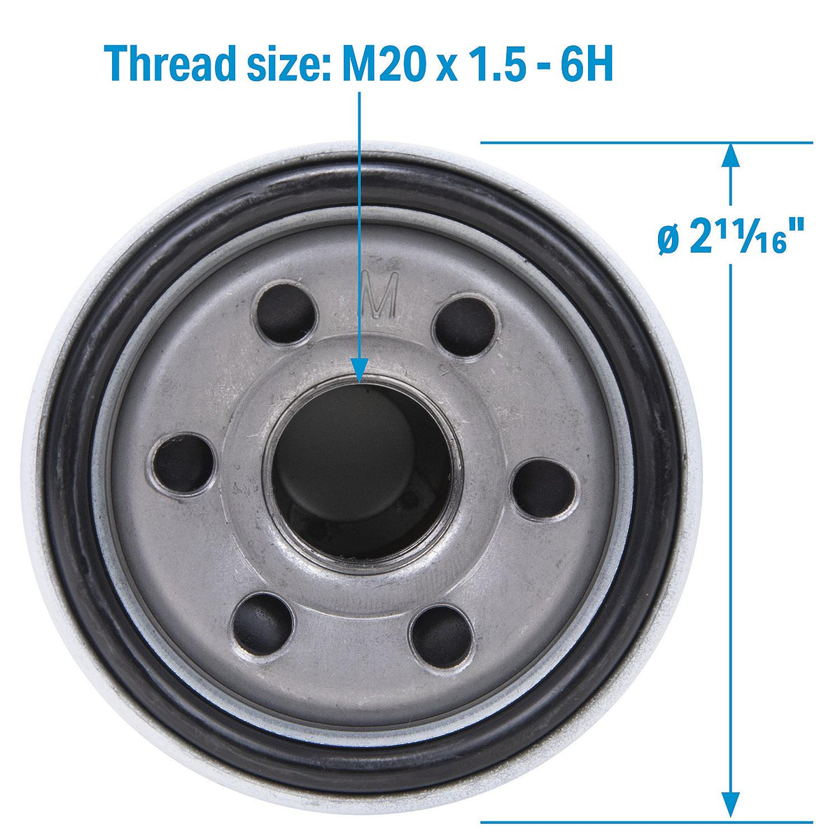 Seachoice 21009 Full-Flow Oil Filter - C-90022-V106 - image 6
