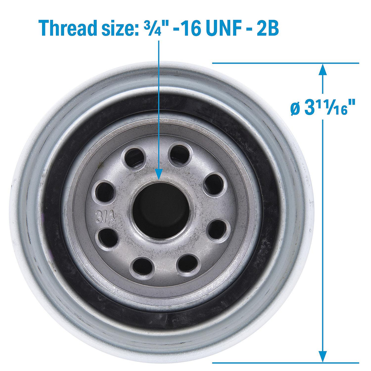 Seachoice 21023 Full-Flow Oil Filter - C-66081-V106 - image 8