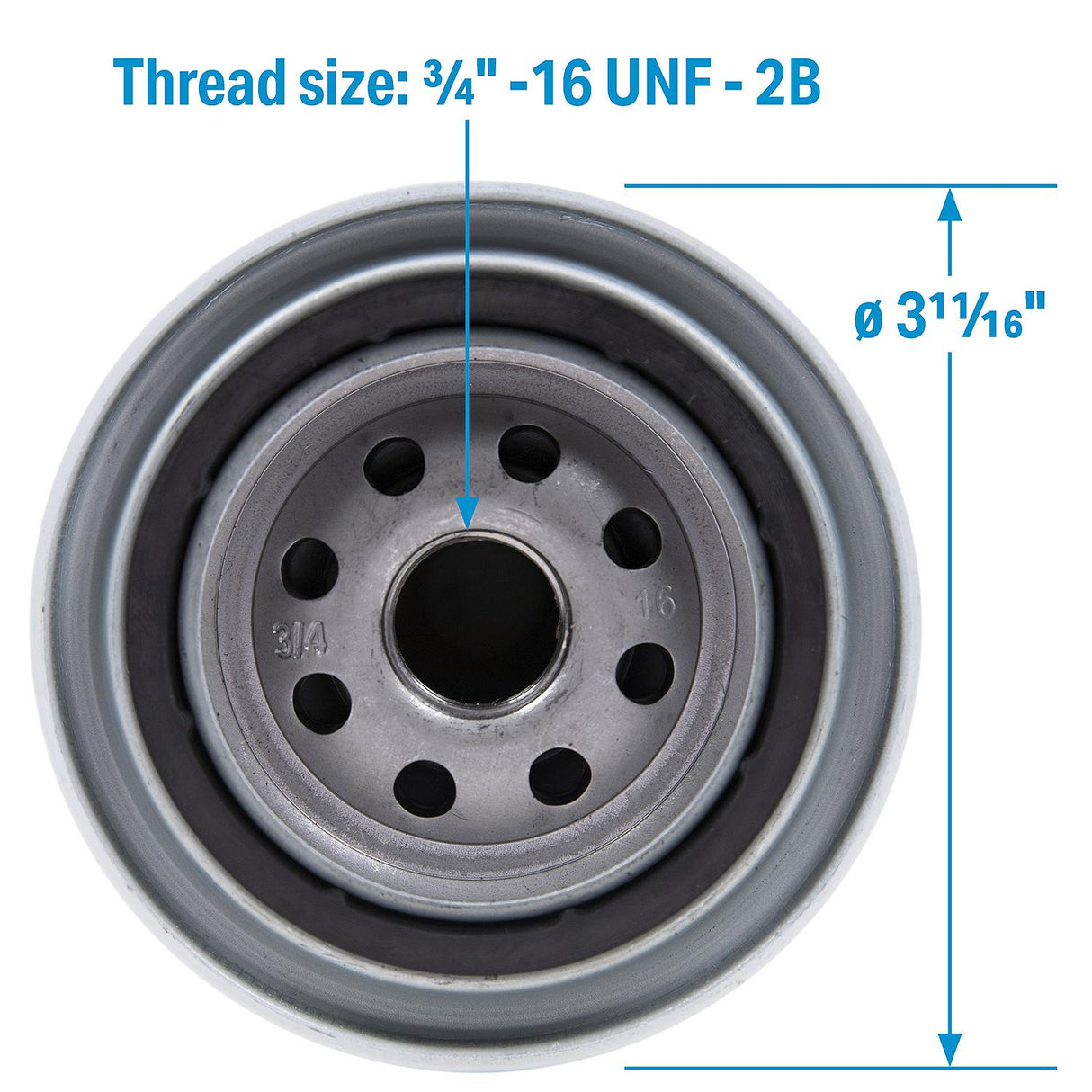 Seachoice 21024 Full-Flow Oil Filter - C-11216-V106 - image 6