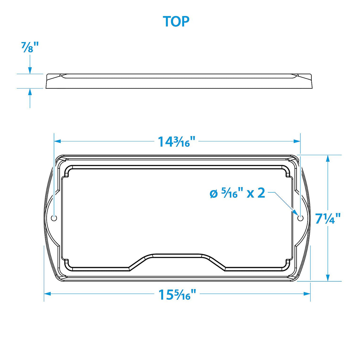 Seachoice Premium Battery Tray with Stainless Steel Hardware, 29 Series - 21991