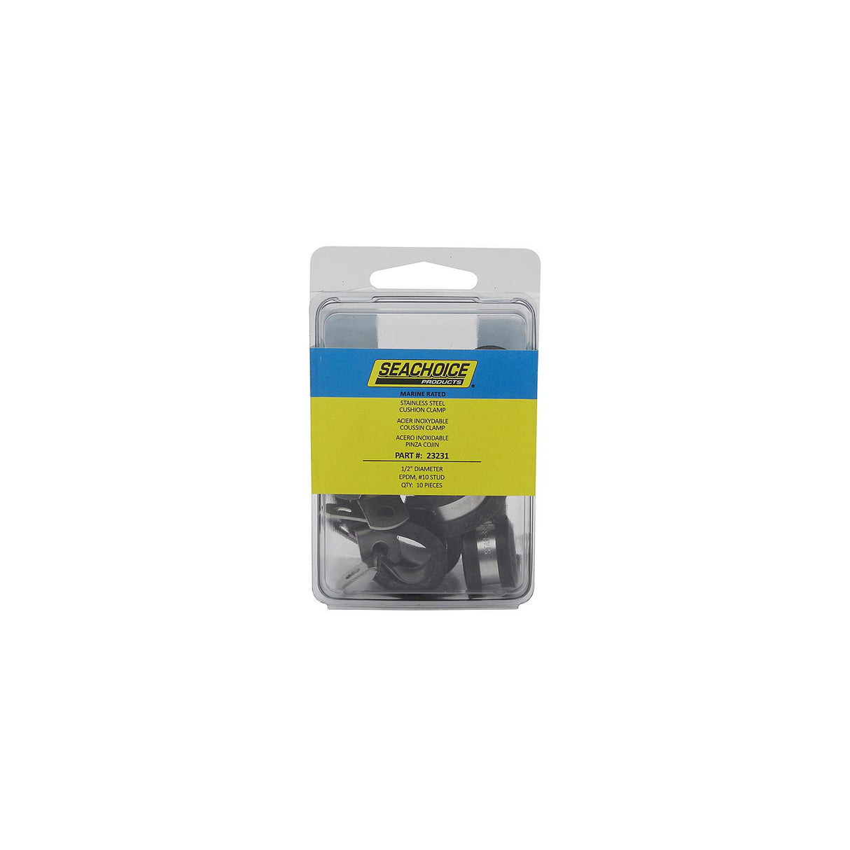 Seachoice Stainless Steel Cushion Cable Clamp, 1/2 In. - 50-23231 - official Seachoice product image 3