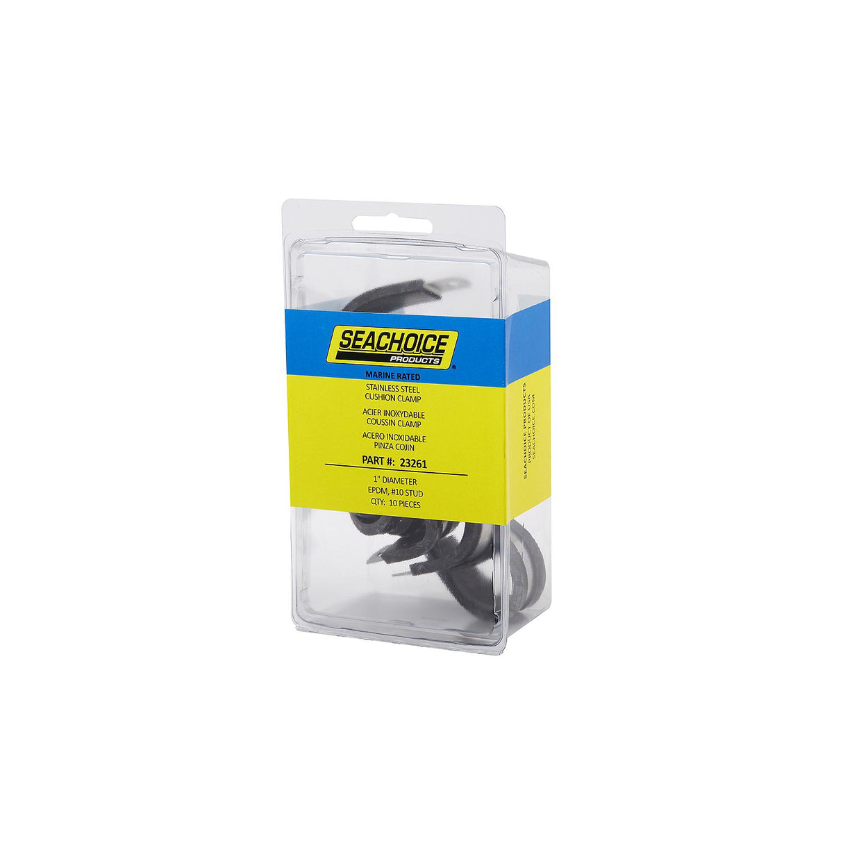 Seachoice Stainless Steel Cable Clamps, 1 In., EPDM - 50-23261 - official Seachoice product image 4