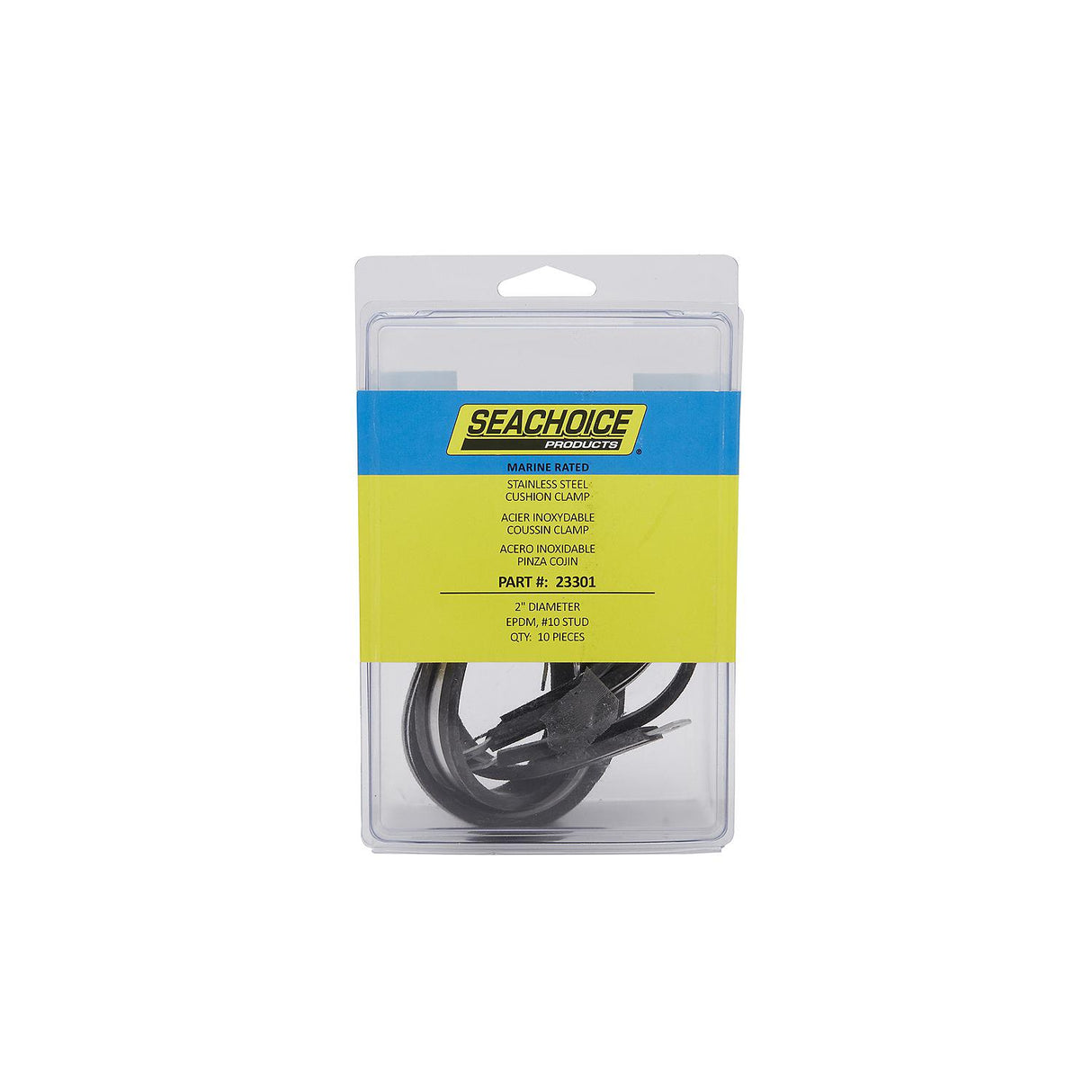 Seachoice Stainless Steel Cushion Cable Clamp, 2 In. - 50-23301