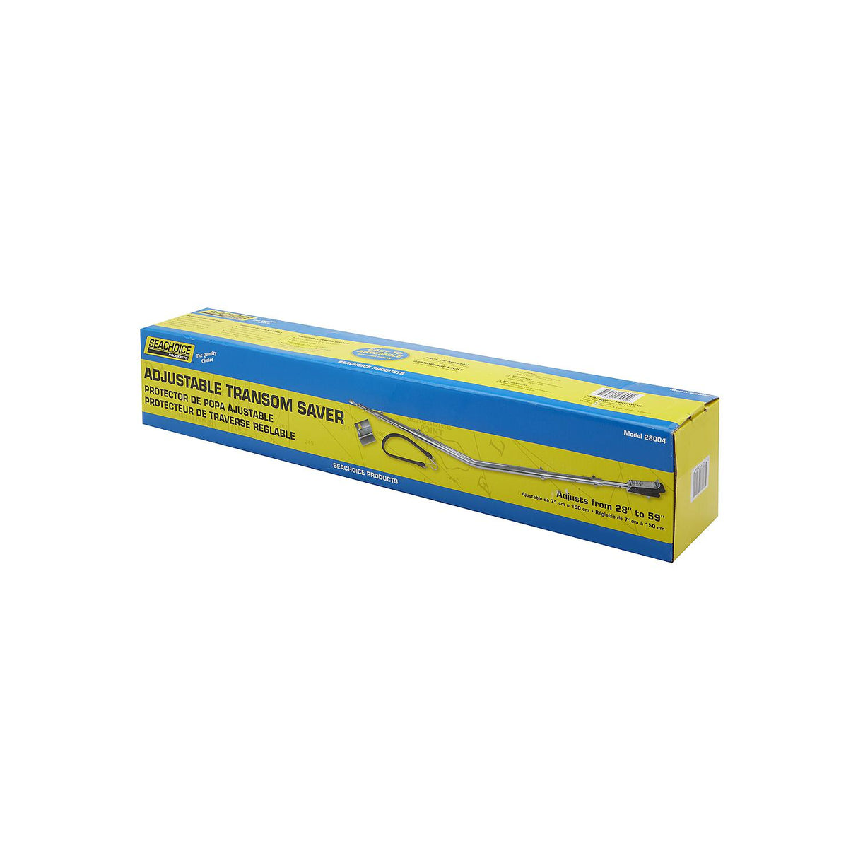 Seachoice Adjustable Transom Saver, Angled, 28-59 In. - 50-28004 - official Seachoice product image 4