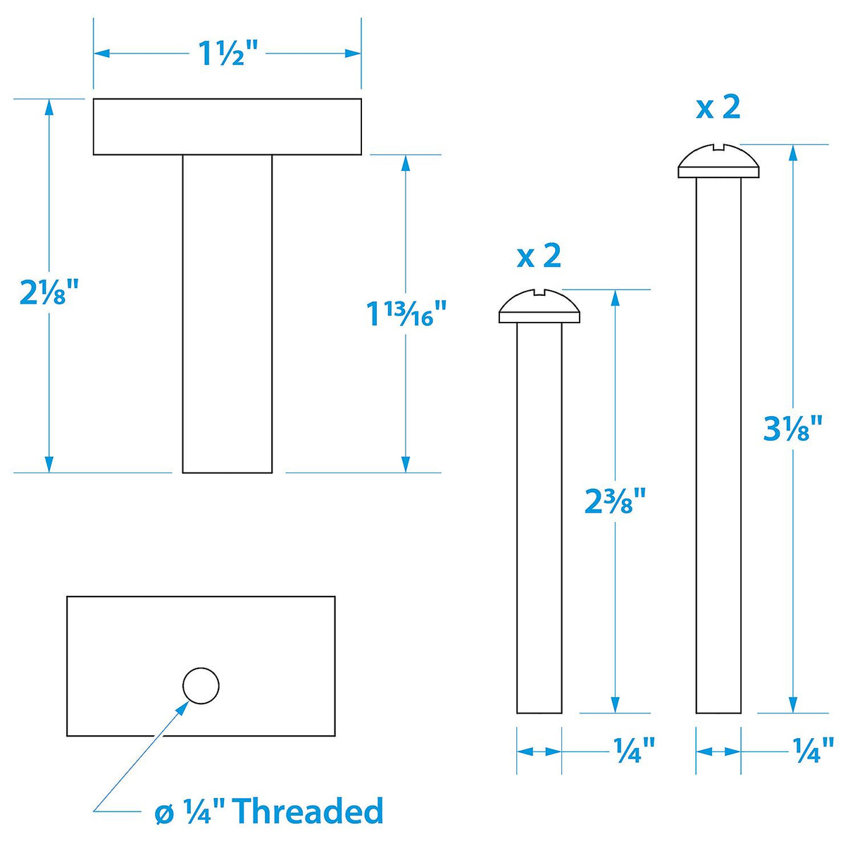 Seachoice 28071 Mounting Bolt and Isolator Kit for Motorguide Trolling Motors, Stainless Steel Screws - 28071