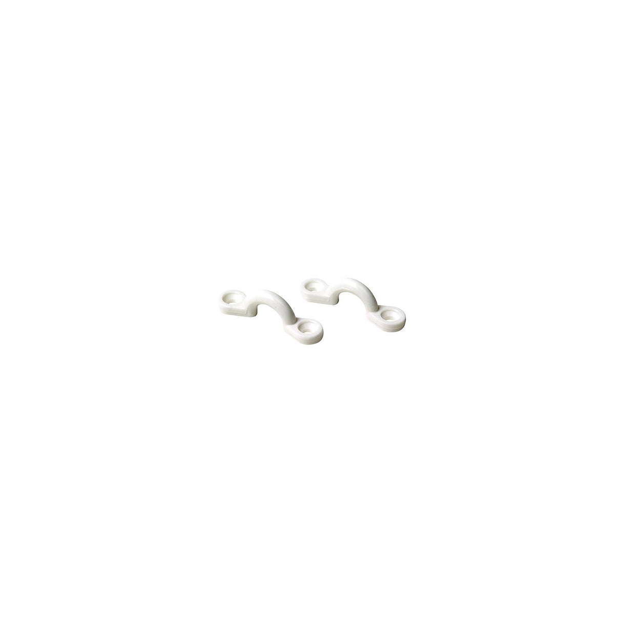 Seachoice White Nylon Eye Strap, 4/Card - 28871