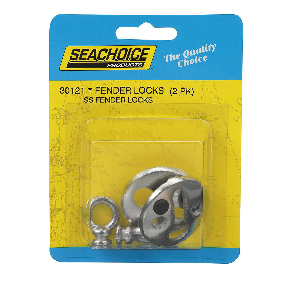 Seachoice Boat Fender Lock, Stainless Steel, Pack of 2 - SC50-30121 - official Seachoice product image 4