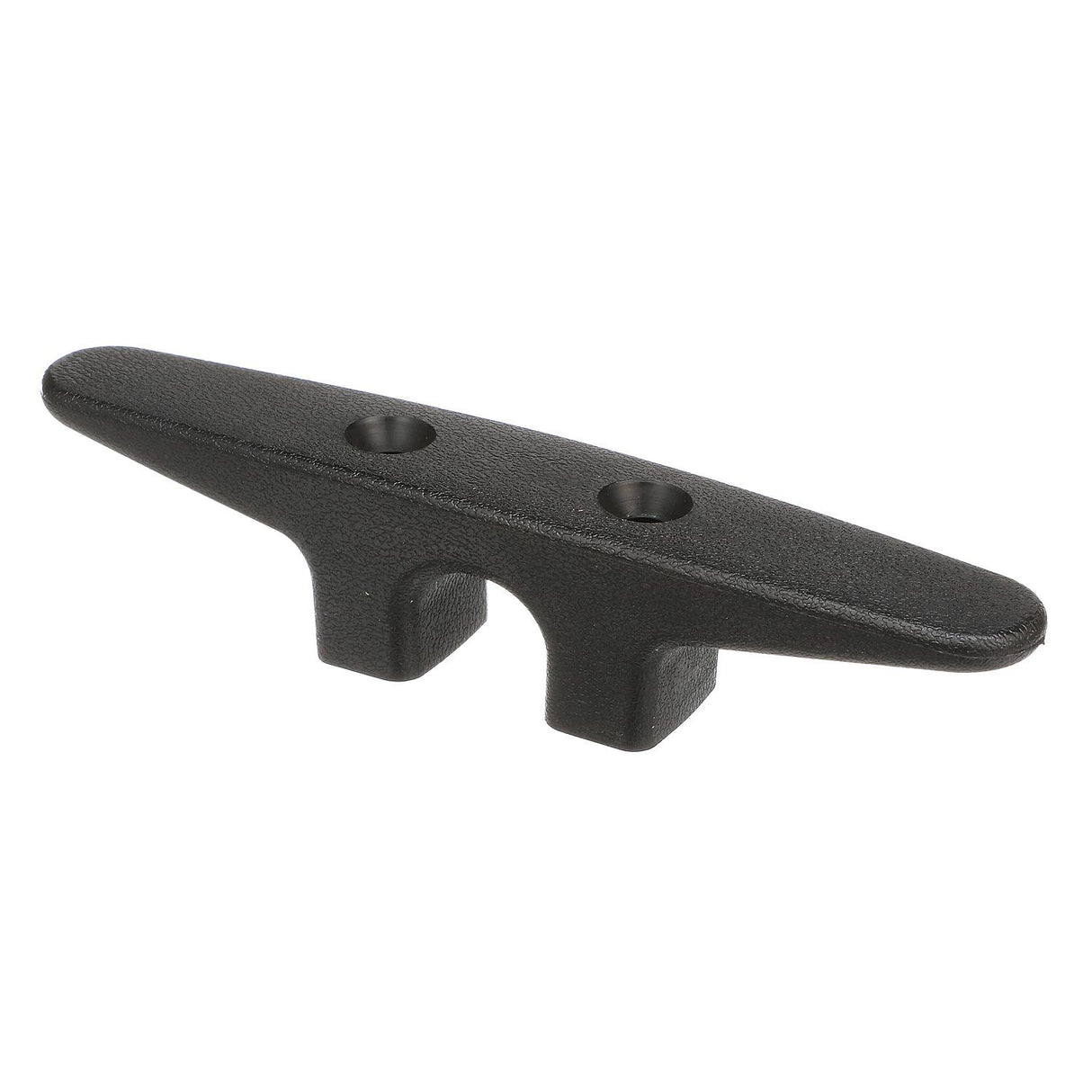 Seachoice Plastic Open Base 6 In. Boat Dock and Anchor Line Cleat w/ Black Finish - 30821