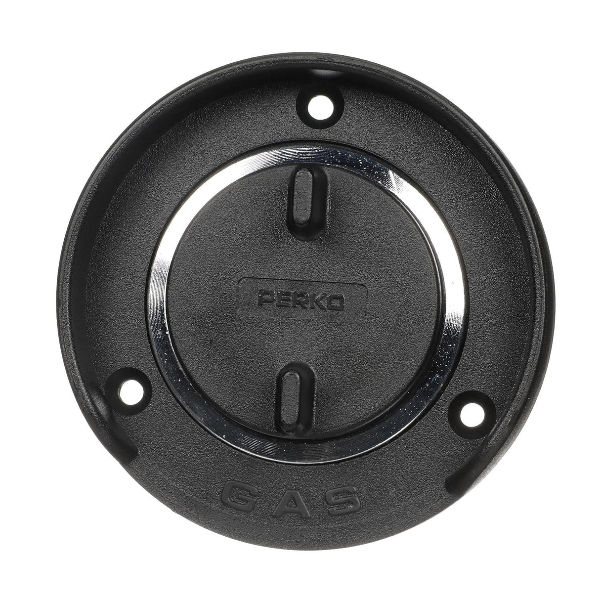 Seachoice Deck Mount Gas Fill Plate w/ Plastic Cap, Chrome-Plated Zinc, Includes Ground Screw and Cap Tether Strap - SC50-32011 - official Seachoice product image 4