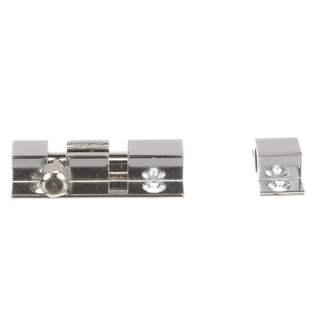 Seachoice Marine-Grade Barrel Bolt, Chrome-Plated Cast Brass, 2-1/2 In. X 1-1/16 In. - 50-35761 - official Seachoice product image 6