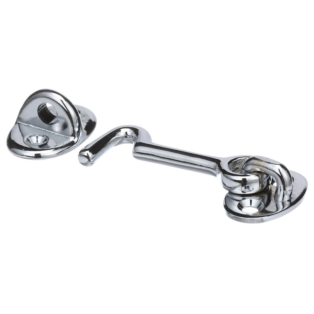 Seachoice Chrome-Plated Cast Brass 2 in. Marine Cabin Door Hook w/ #6 Fastener - 50-36121