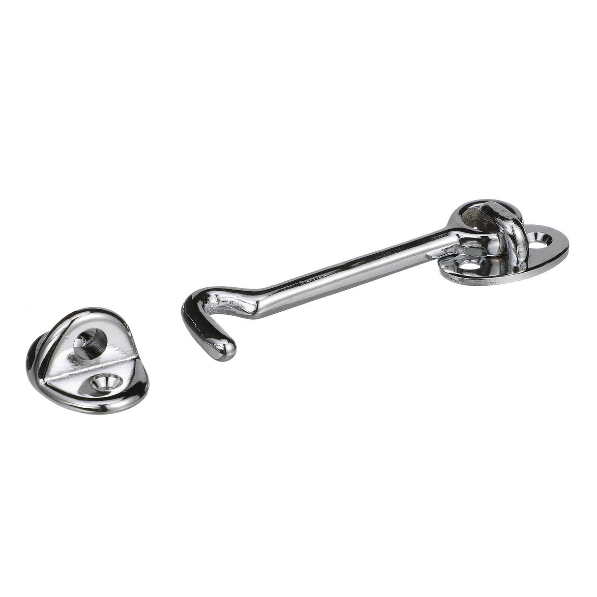 Seachoice Chrome-Plated Cast Brass 3 in. Marine Cabin Door Hook w/ #6 Fastener - 50-36141