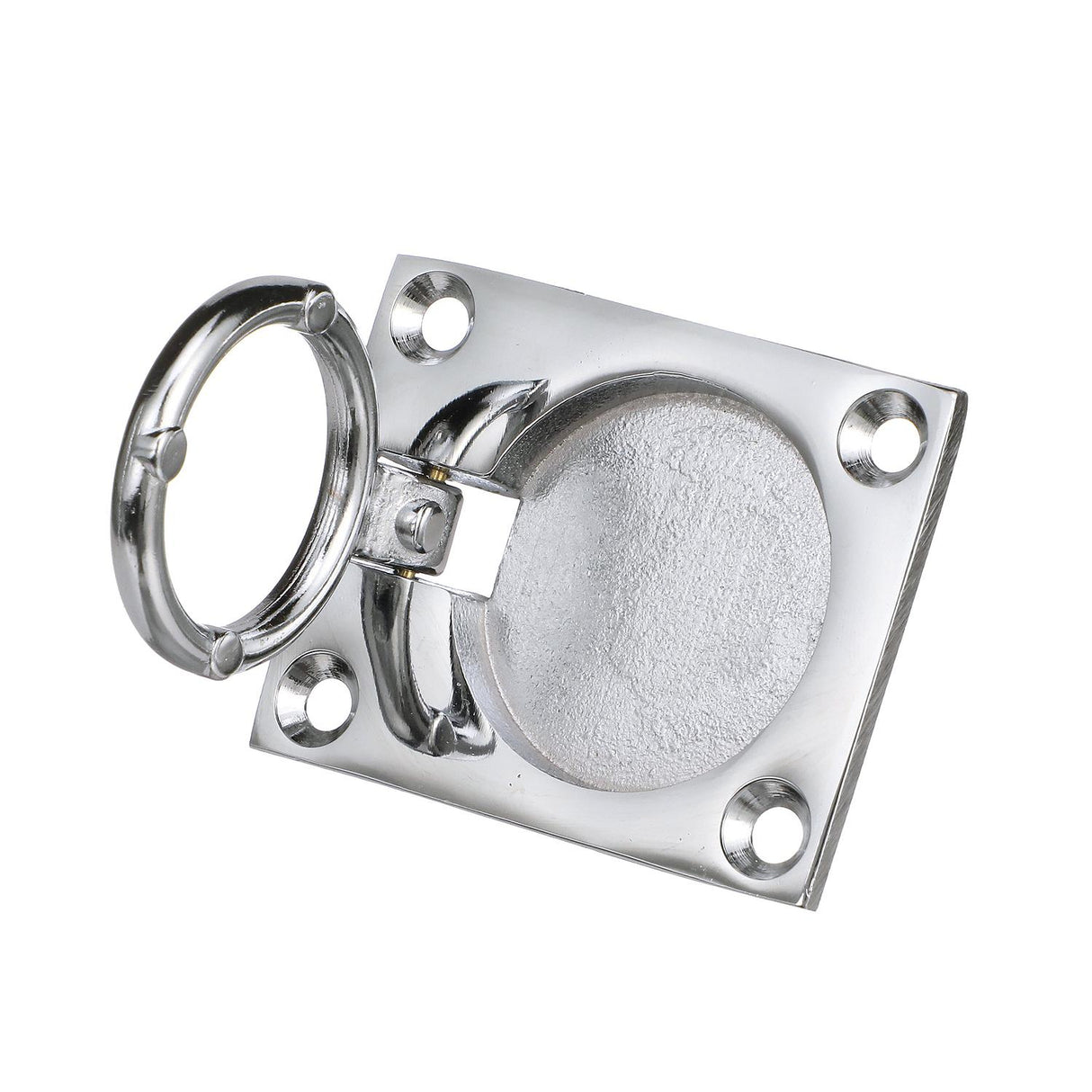 Seachoice Chrome-Plated Cast Brass Square Flush Hatch Ring Pull, 1-7/8 In. X 2-1/2 In. - SC50-36681 - official Seachoice product image 3