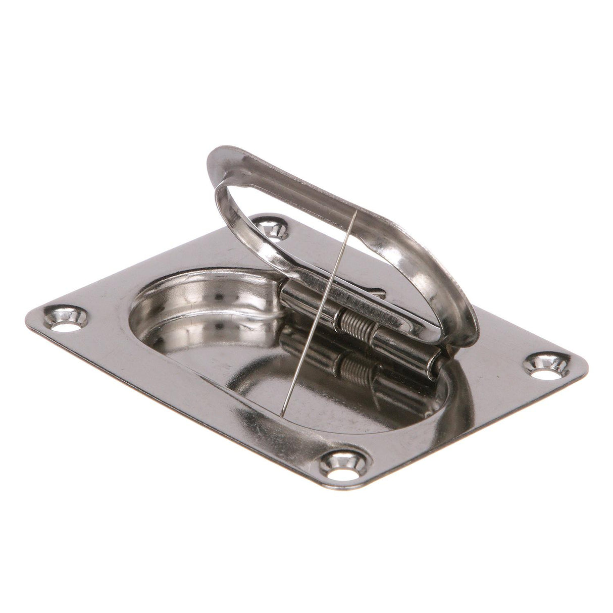 Seachoice Spring Loaded Flush Mount Hatch Handle, 304 Stainless Steel, 3 In. X 2-1/4 In. - SC50-36701 - image 2