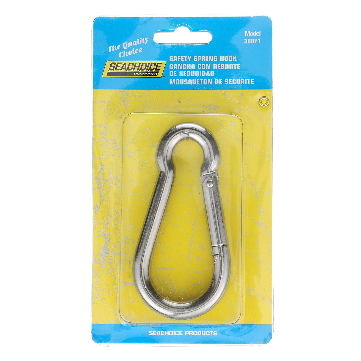Seachoice Interlocking Safety Spring Hook 4 In. - 36871 - official Seachoice product image 4