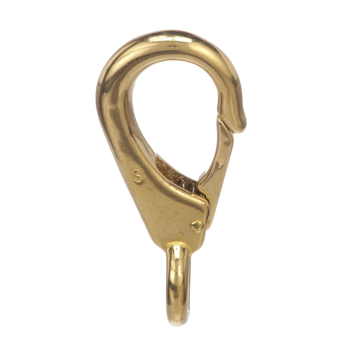 Seachoice Fast Eye Snap, Cast Brass, Size #3, 3-7/8 in. Long, 3/4 in. ID Eye - 50-36941 - official Seachoice product image 5