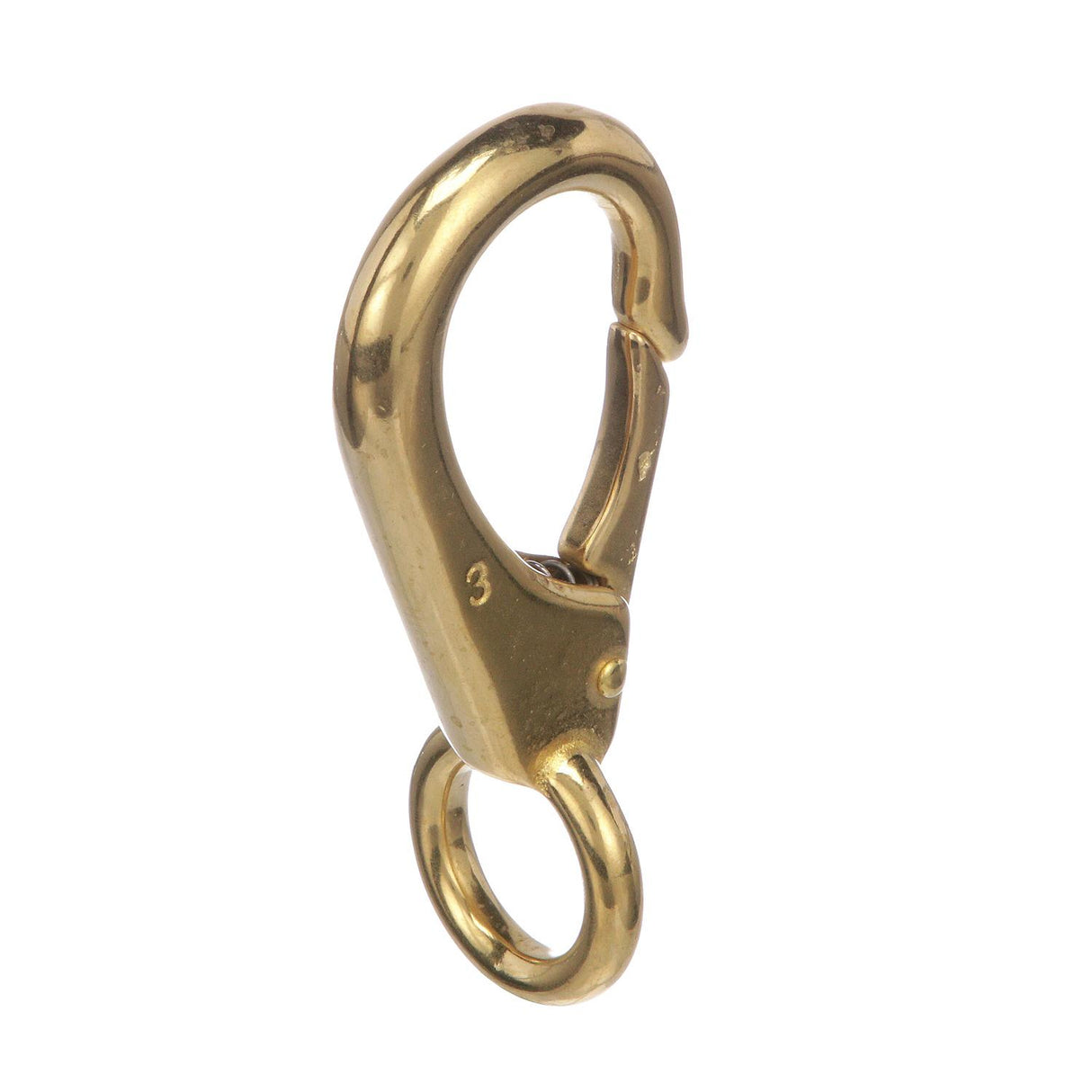 Seachoice Fast Eye Snap, Cast Brass, Size #3, 3-7/8 in. Long, 3/4 in. ID Eye - 50-36941 - official Seachoice product image 3