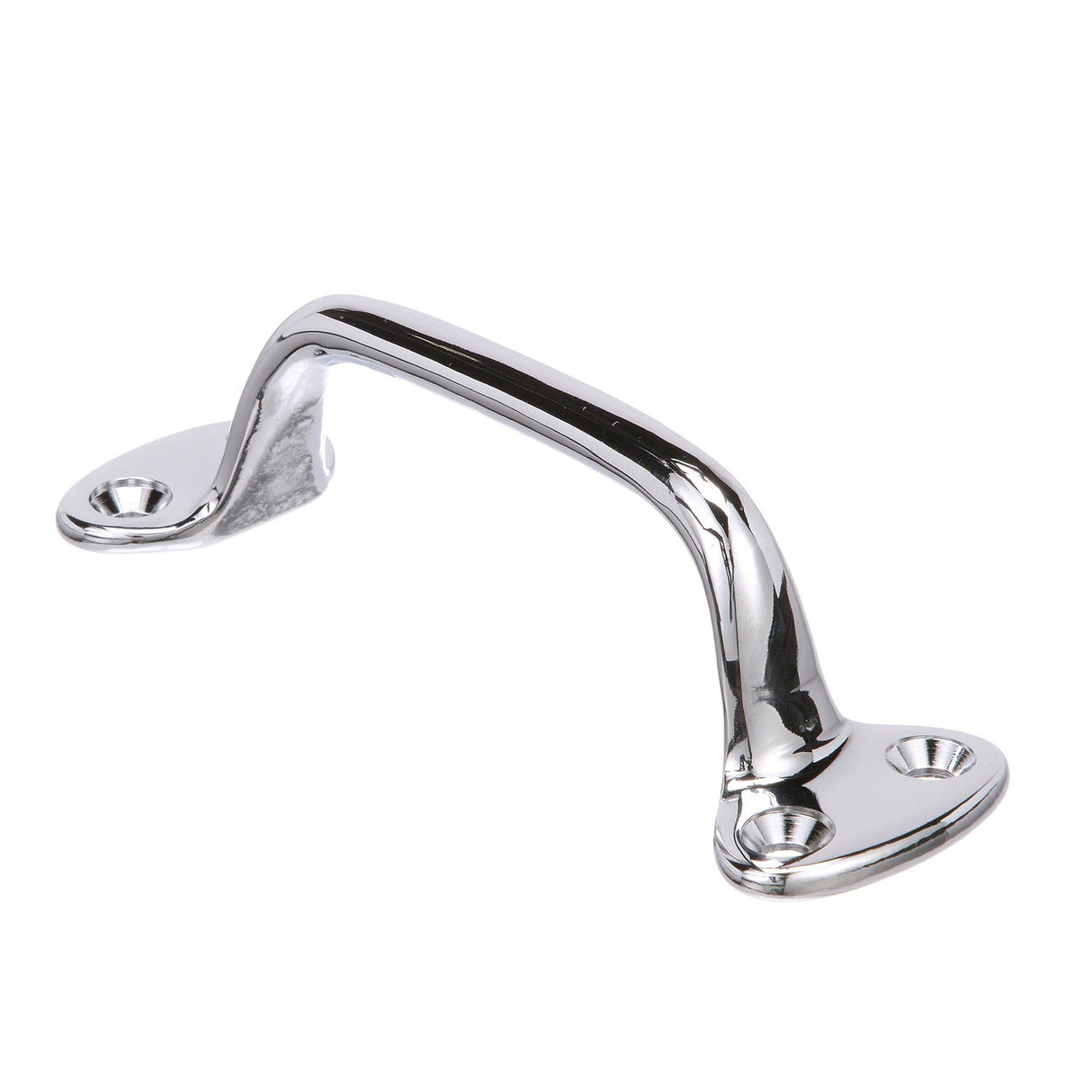 Seachoice Heavy Duty Transom Handle, Triple Chrome-Plated Cast Brass, 6 in. Round Grip - 50-37521 - official Seachoice product image 3