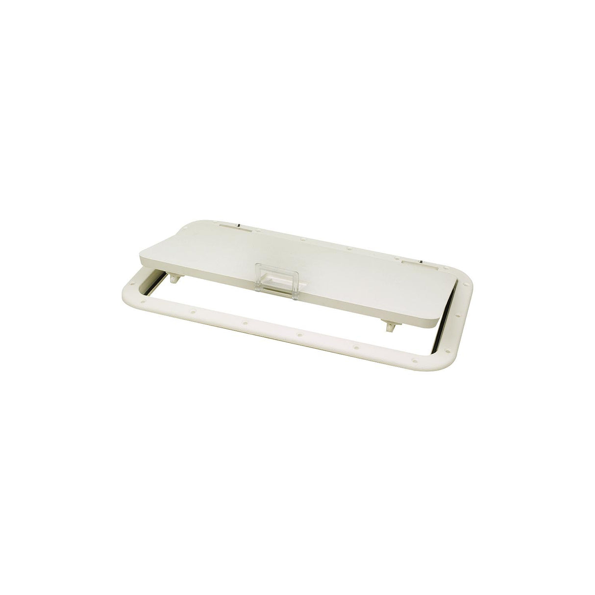 Seachoice White Handle Hatch, 10 in. X 20 in., Stainless Steel Hinge - 39151 - official Seachoice product image 9