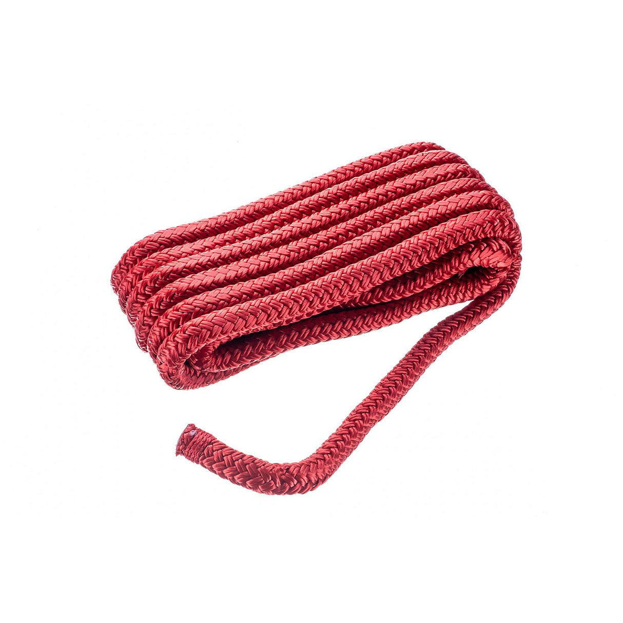 Seachoice Double-Braid Nylon Dock Line w/ Eye Splice, Pre-Shrunk, Heat Stabilized, 1/2 In. X 15 Ft., Red - 39741 - official Seachoice product image 5