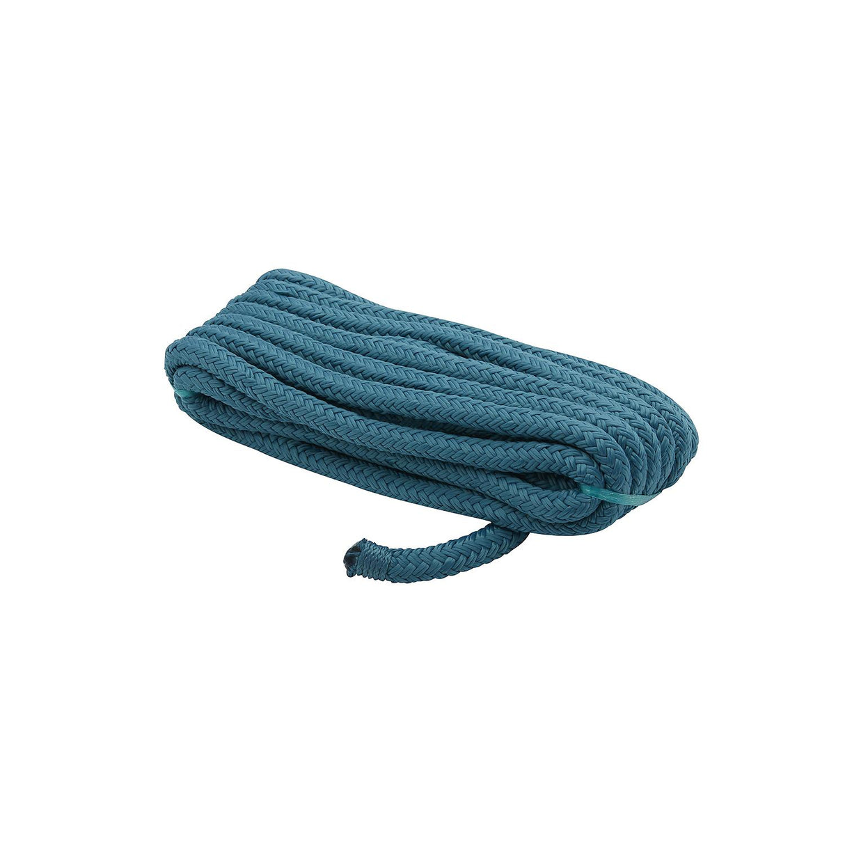 Seachoice Double-Braid Nylon Dock Line w/ Eye Splice, Pre-Shrunk, Heat Stabilized, 3/8 In. X 15 Ft., Teal Green - 39771 - official Seachoice product image 3