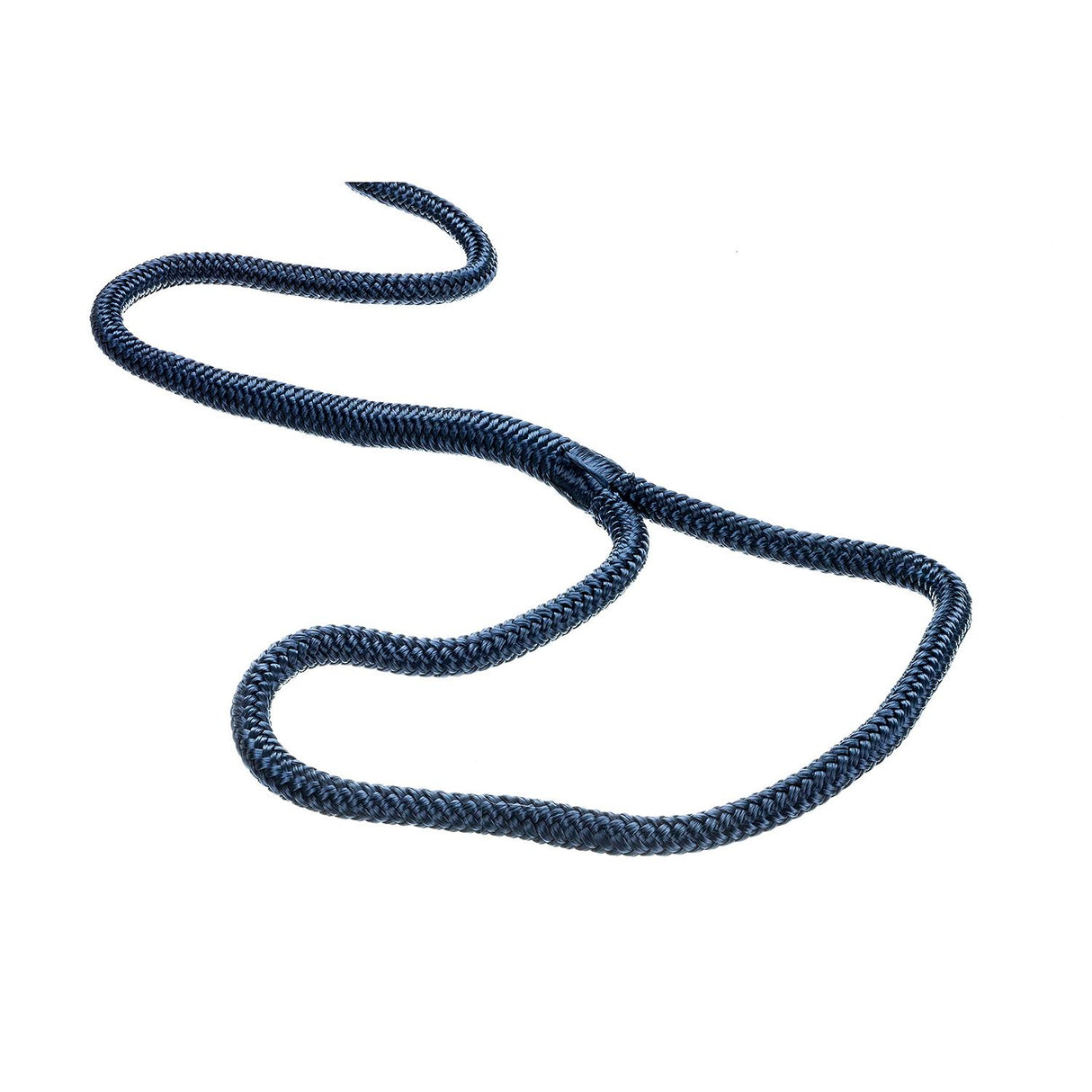 Seachoice Double-Braid Nylon Dock Line w/ Eye Splice, Pre-Shrunk, Heat Stabilized, 3/8 In. X 20 Ft., Navy Blue - 39841 - official Seachoice product image 3